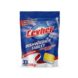 Tablete pentru mașina de spălat vase Cevher All in Formula