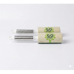 Set 2 Role pentru scame și păr de animale „Go Green”