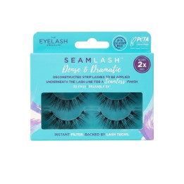 Gene False Deconstructibile The Eyelash Emporium Seamlesh Dense & Dramatic, 2 perechi