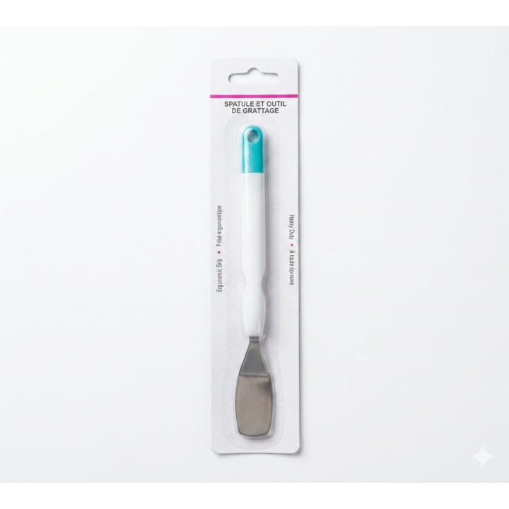 Spatulă-Răzuitor Multifuncțională, Mâner Ergonomic, 20 cm