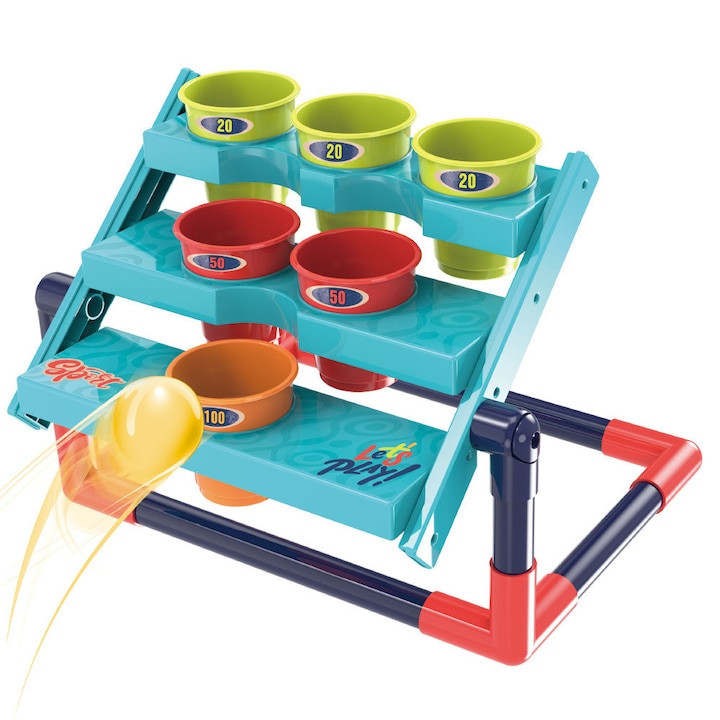 Joc interactiv Toss Game 2 în 1 - Set aruncare mingi